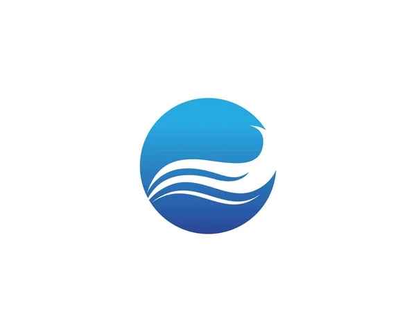 Wave Logos Symbol Vector — Stock Vector