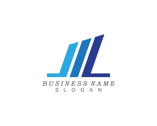 Financiamento Logotipo Símbolos Vetor — Vetor de Stock