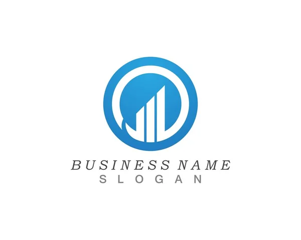 Financiële Logo Symbolen Vector — Stockvector