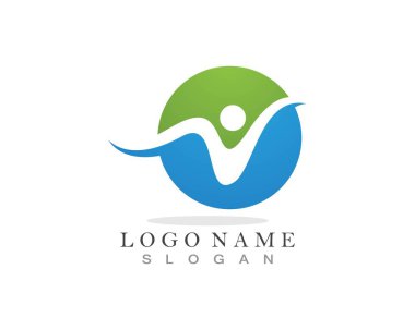 İnsanlar logo vektör simgesini önemser