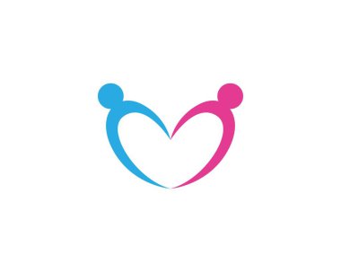 İnsanların logo tasarım simgesini sevin