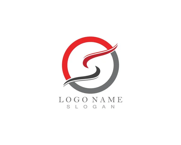 Empresa Corporativa Letra Logo Design — Archivo Imágenes Vectoriales
