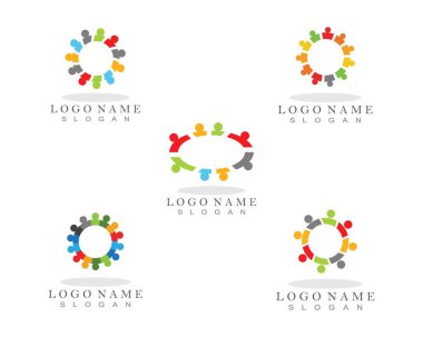 Topluluk Logosu ve sembol tasarım simgesi