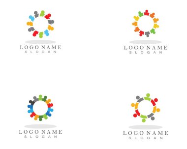 Topluluk Logosu ve sembol tasarım simgesi