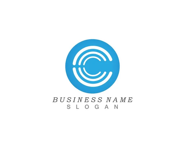 Brief Logo Template — Stockvector