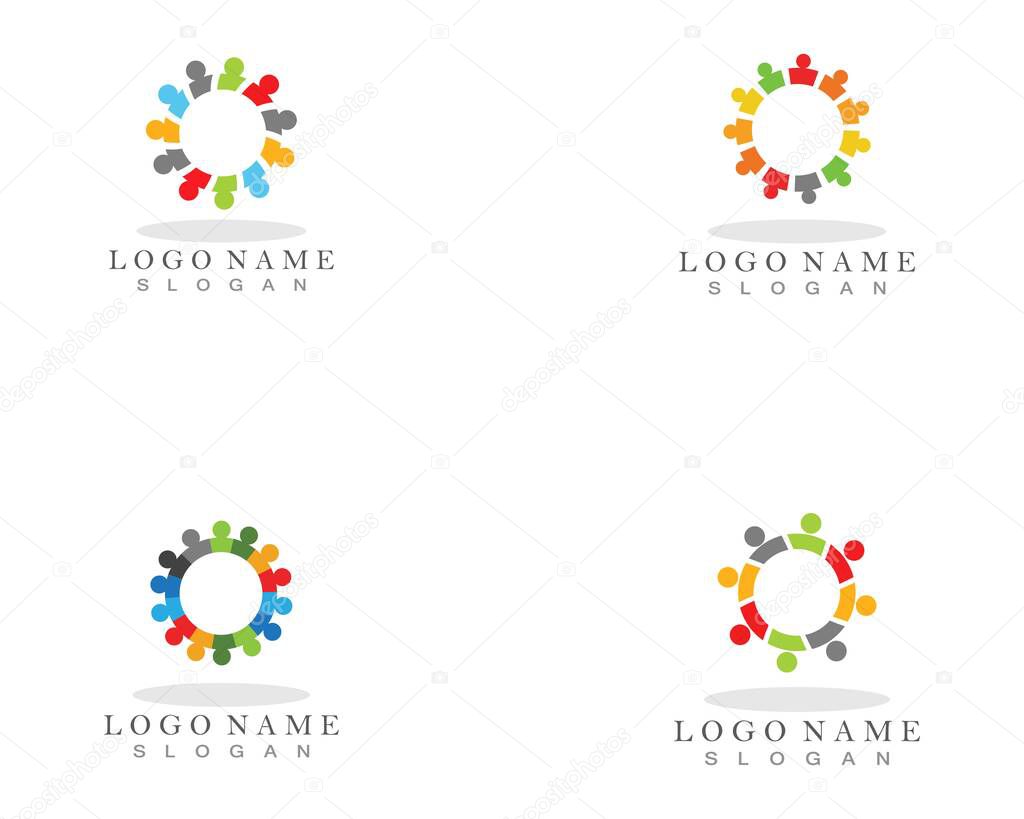 Community Logo and symbol template design icon