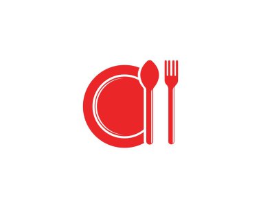 Restoran logo vektör illüstrasyon tasarımı