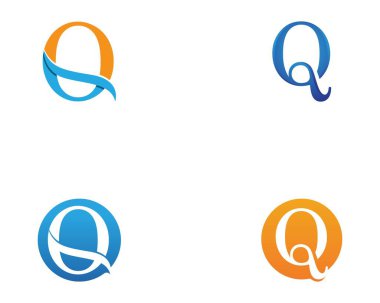 Q harfi Logo Simge