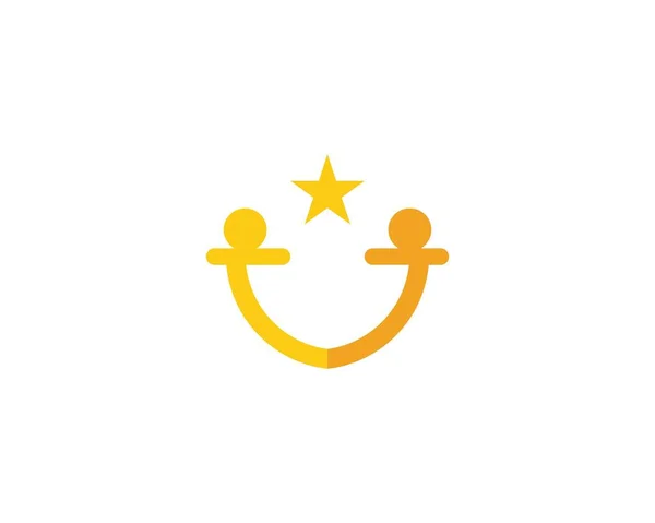 People Success Logo Icon Vector — 图库矢量图片