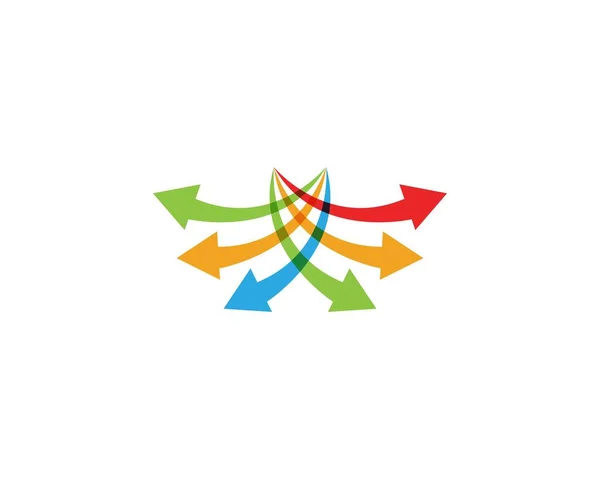 Business Finance Arrow Logo — 图库矢量图片