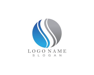 S Wave Logo and symbol vector