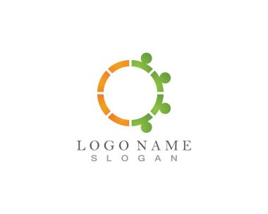 toplum hizmeti Logo şablonu