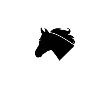 At Logosu Şablon Vektör simgesi