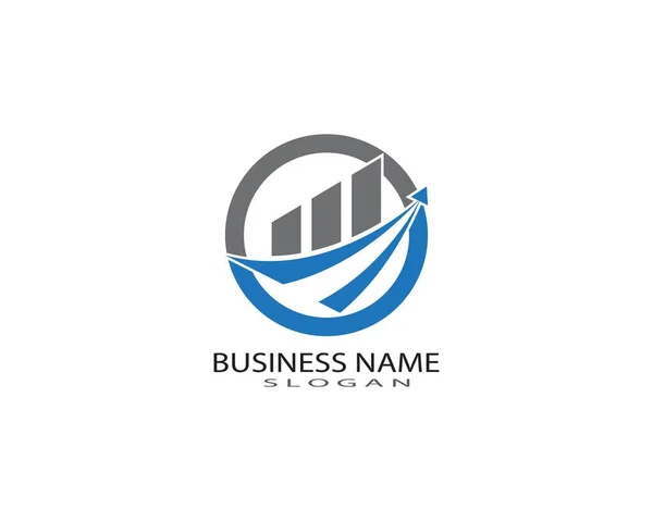 Business Finance Logo Vector — Archivo Imágenes Vectoriales