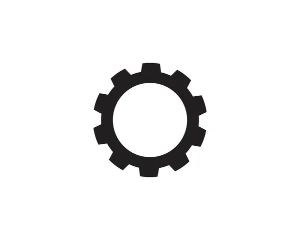 Gears Logos Symbol Icon Vector — Vetor de Stock