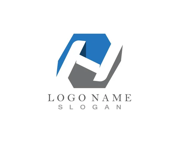 Buchstabe Logo Vorlage Symbole Symbole — Stockvektor