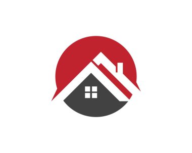 İş yeri tabelası için Emlak, Emlak ve İnşaat Logosu Tasarımı