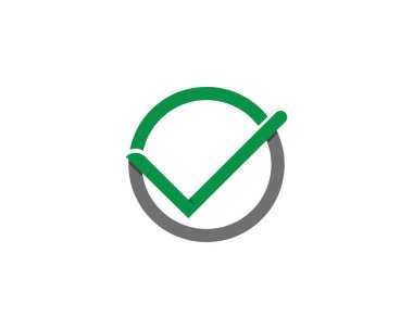 V Harfi Logo Şablonu İşaretli V Harfi Logo Şablonu