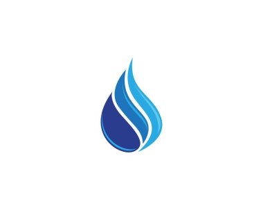 su damlası Logo Şablonu vektör çizimi tasarımı