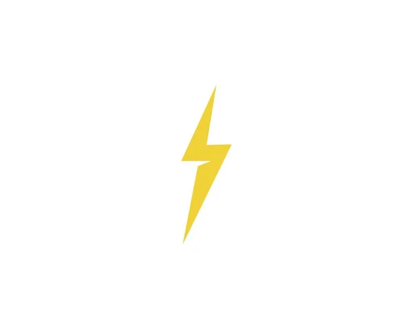 Lightning Bolt Flash Thunderbolt Icons Vector — Stock Vector