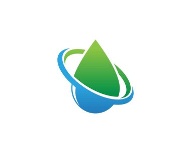 su damlası Logo Şablonu vektör çizimi tasarımı