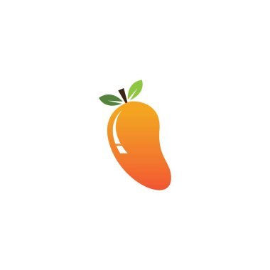 mango simgesi logo vektör şablonu
