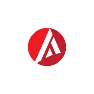 Bir Harf Logosu İş Şablonu Vektör simgesi