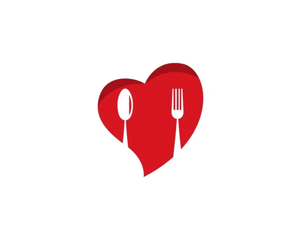 Yemek logosu şablonu