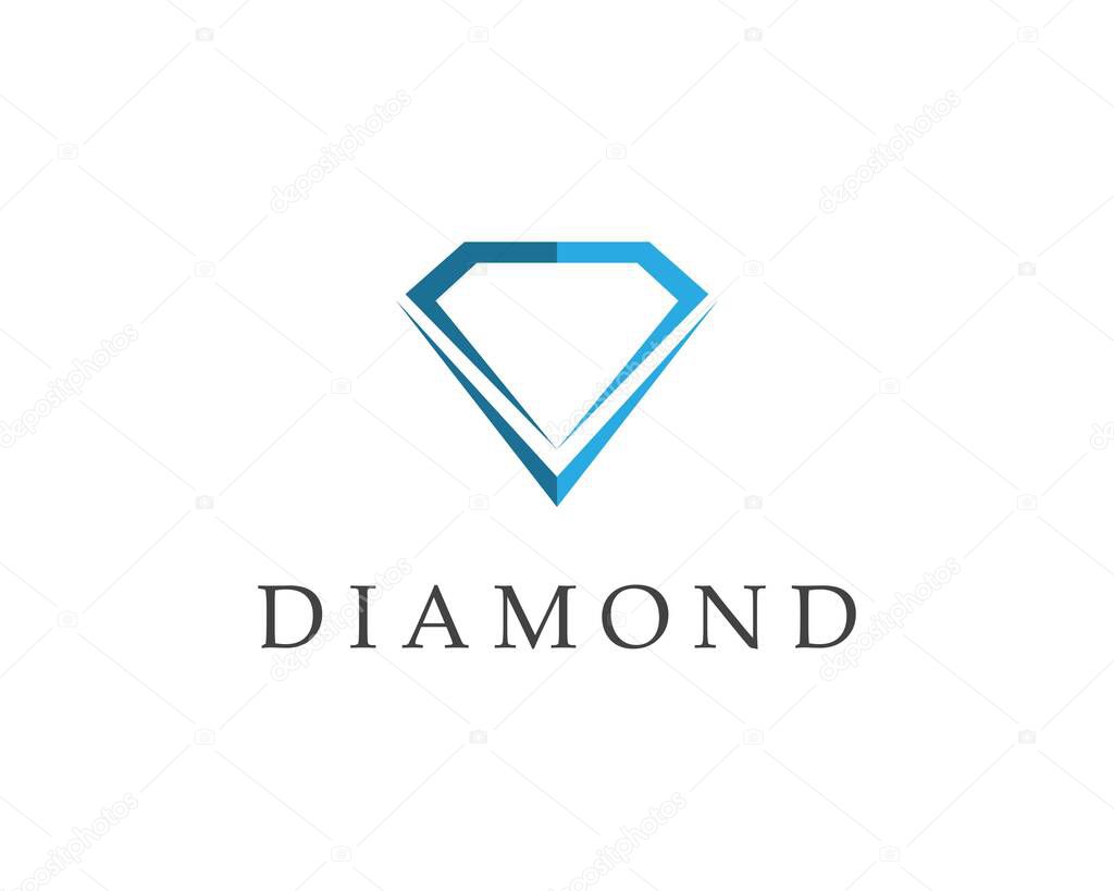 Diamond logo Template vector icon illustration design