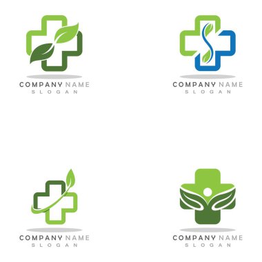 Sağlık Tıbbi Logosu vektör illüstrasyon tasarımı