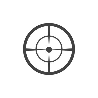 Hedef Vektör simgesi çizim şablonu