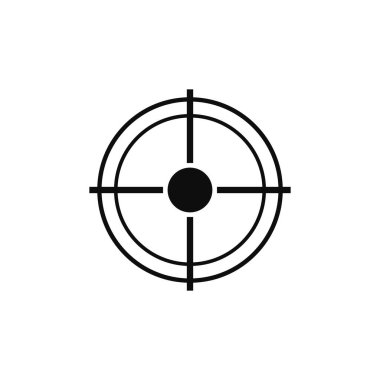 Hedef Vektör simgesi çizim şablonu