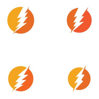 Bolt simgesi Vektör İllüstrasyon Tasarım Logo şablonu