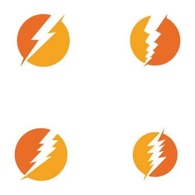 Bolt simgesi Vektör İllüstrasyon Tasarım Logo şablonu