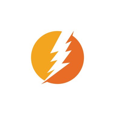 Bolt simgesi Vektör İllüstrasyon Tasarım Logo şablonu