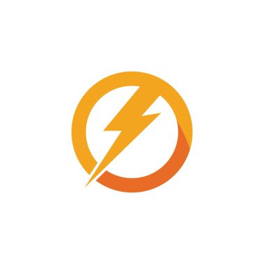 Bolt simgesi Vektör İllüstrasyon Tasarım Logo şablonu