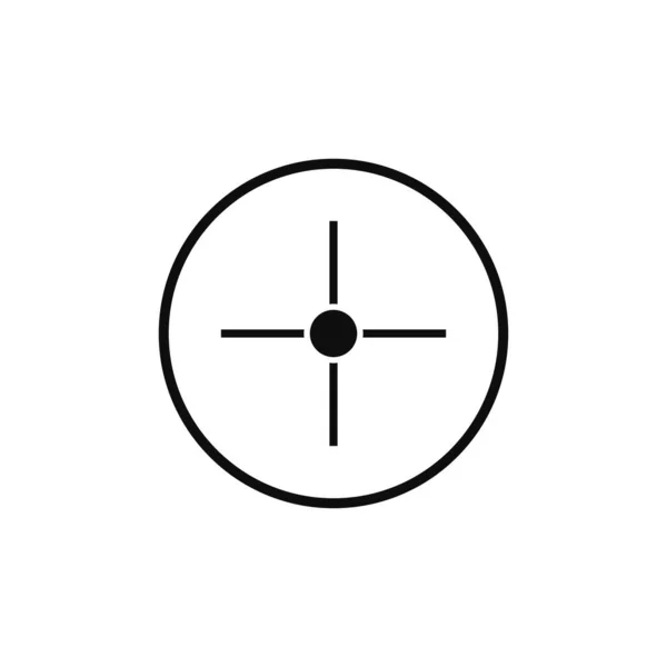 Target Vector Symbol Illustration Design Vorlage — Stockvektor