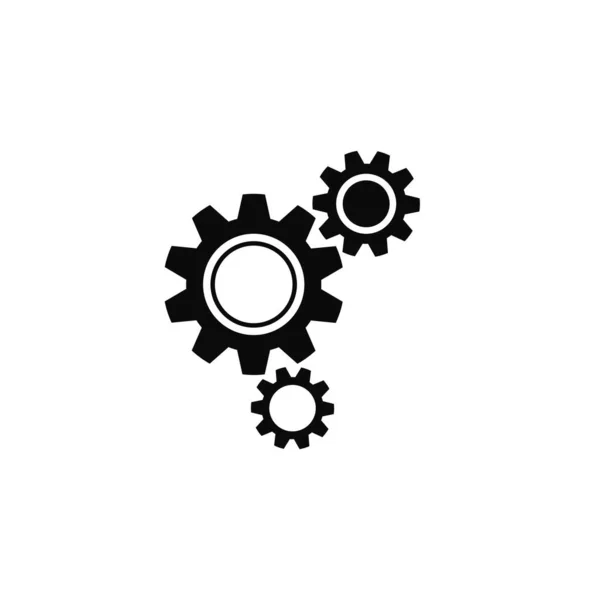 Gear Logo Symbol Vektor Symbol Illustration — Stockvektor