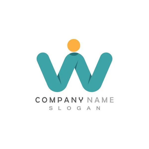 Letter Logo Template — Stock Vector