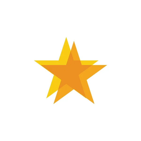 黑色背景的金色星标 — 图库矢量图片