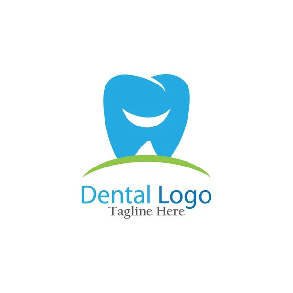 Logotipo Símbolo Dental — Archivo Imágenes Vectoriales