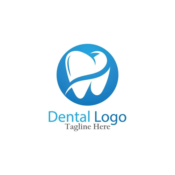 歯科ロゴとシンボル — ストックベクタ