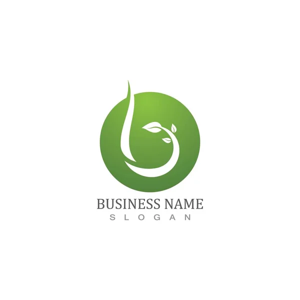 Waterdruppel Element Pictogrammen Business Logo — Stockvector