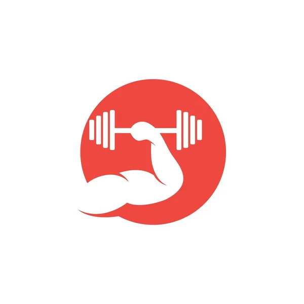 Vektor Objekt Und Symbole Für Sportabzeichen Sportabzeichen Fitness Logo Design — Stockvektor