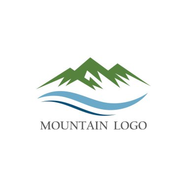 Dağ Logosu İş Şablonu Vektörü