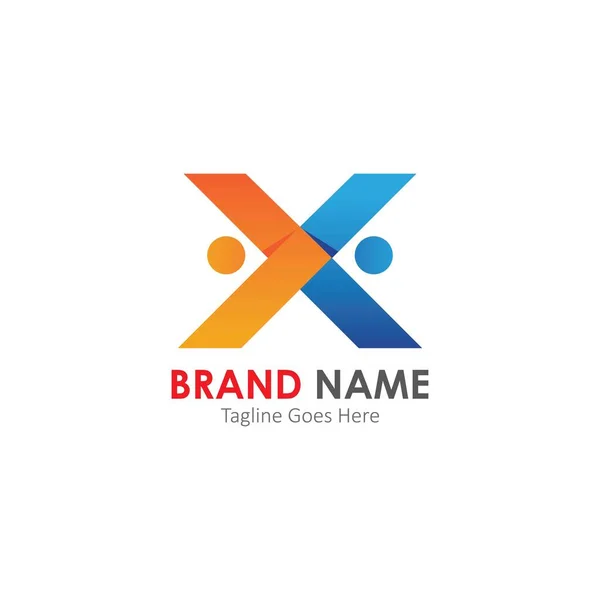 Logotipo Simples Moderno Letra Para Design Vetor Negócios —  Vetores de Stock