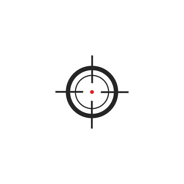 Vector Target Icon Design Illustration — Stock Vector