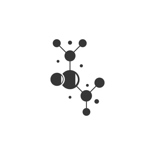 Conception Illustration Icône Vectorielle Molécule — Image vectorielle