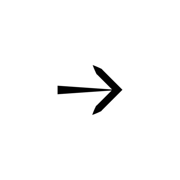 Arrows Vector Illustration Icon Logo Template — Stock Vector