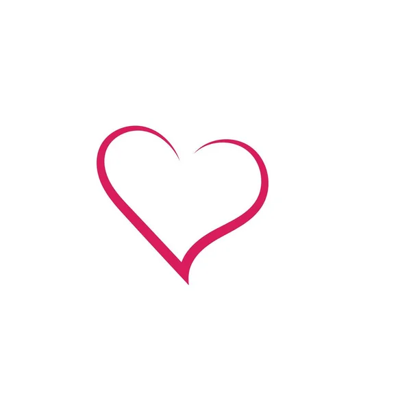 Beauty Love Vector Icon Illustration Design Template — Stock Vector